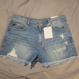 KanCan Denim High Rise Jean Shorts, NWT